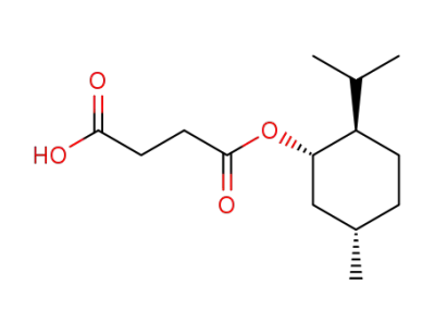4-((2R,1S,5S)-2-isopropyl-5-methylcyclohexyloxy)-4-oxobutanoic acid