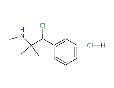 (2-Chloro-1,1-dimethyl-2-phenyl-ethyl)-methyl-amine; hydrochloride